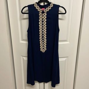 Jane shift Lilly Pulitzer navy 8